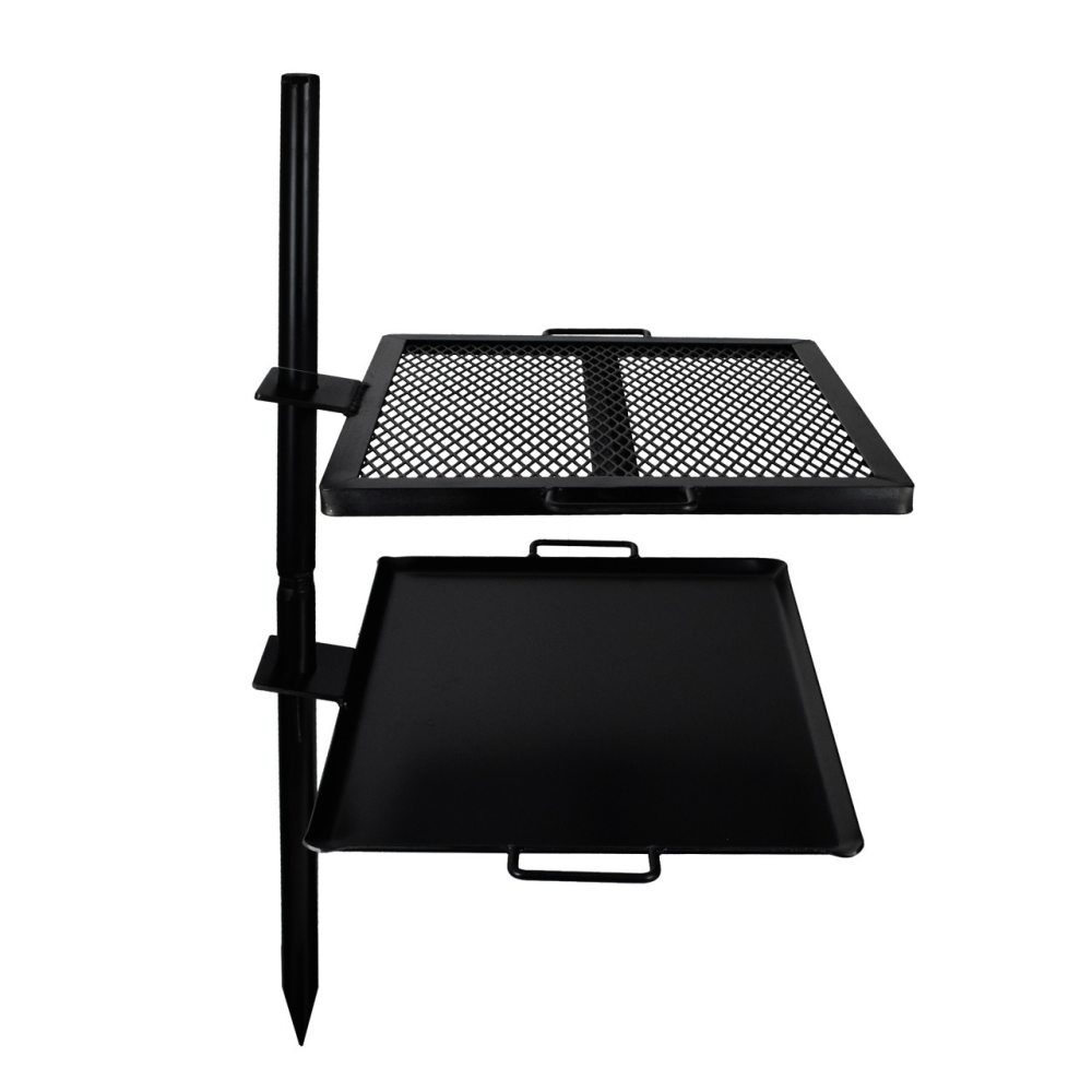 Cancooker Black GameMaker Gravity Grill Combo - Ascmtools