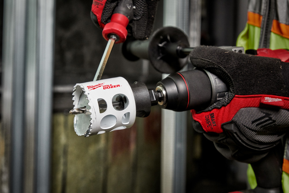 Milwaukee HOLE DOZER Door Lock Installation Hole Saw Kit - Ascmtools