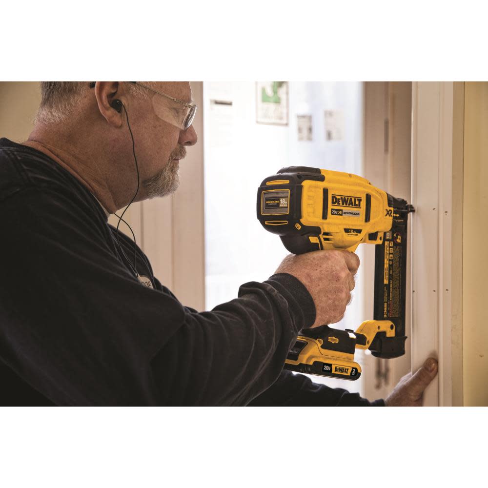 DEWALT 20 V MAX* XR 18 Gauge Brad Nailer – Tool Only - Ascmtools