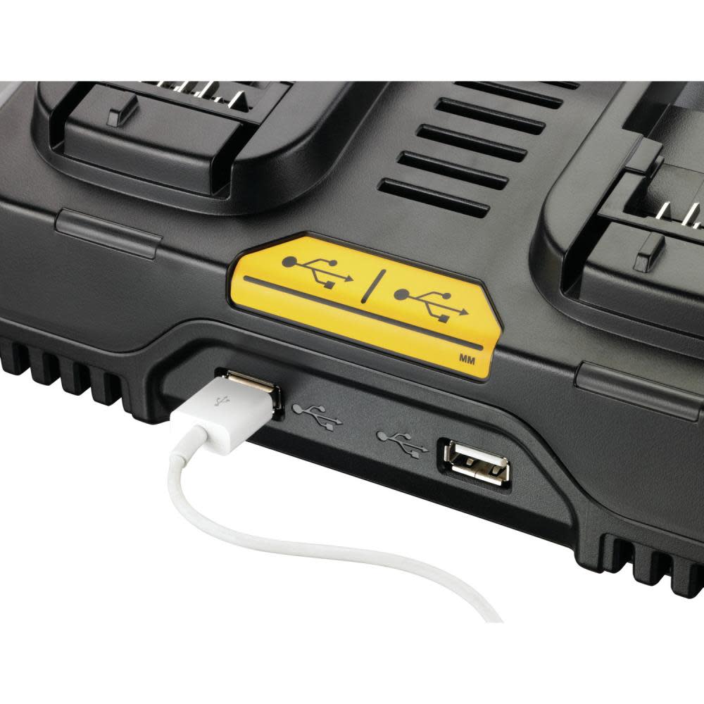 DEWALT 12-20V MAX DUAL PORT FAST CHARGER - Ascmtools