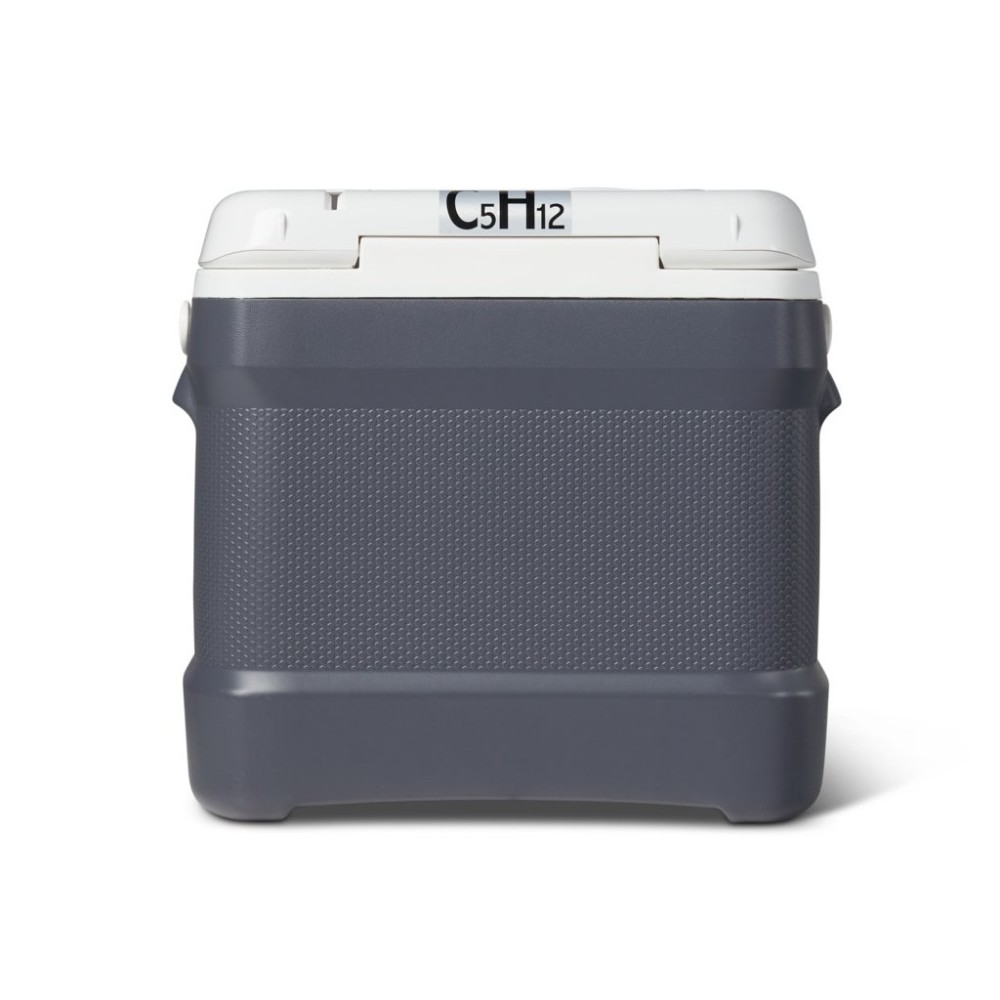 Igloo Versatemp Thermoelectric Hard Cooler Carbonite/White 28qt - Ascmtools