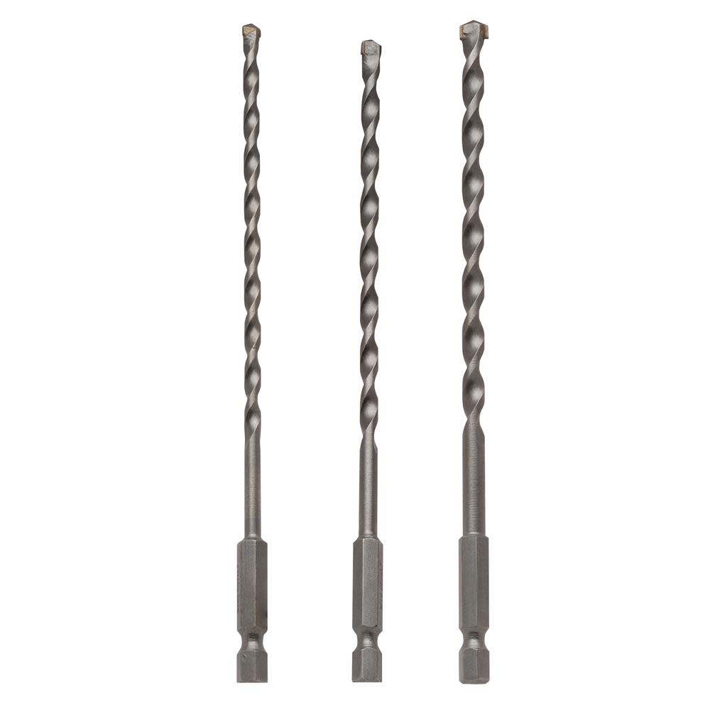 DEWALT 3-Piece Impact Ready Masonry Bit Set - Ascmtools