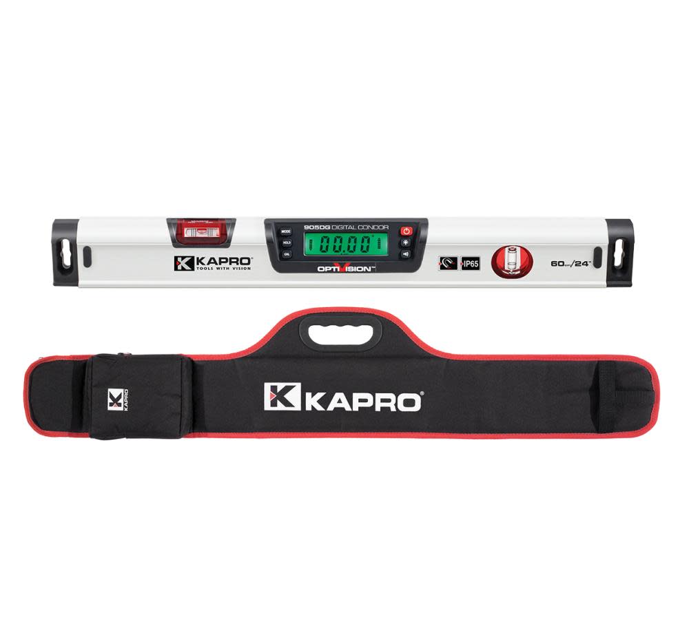 Kapro Optivision IP65 Digital Level with Case 24″ - Ascmtools