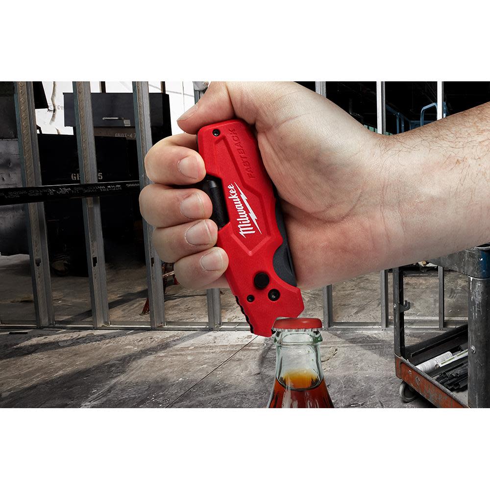 Milwaukee FASTBACK 6IN1 Folding Utility Knife - Ascmtools
