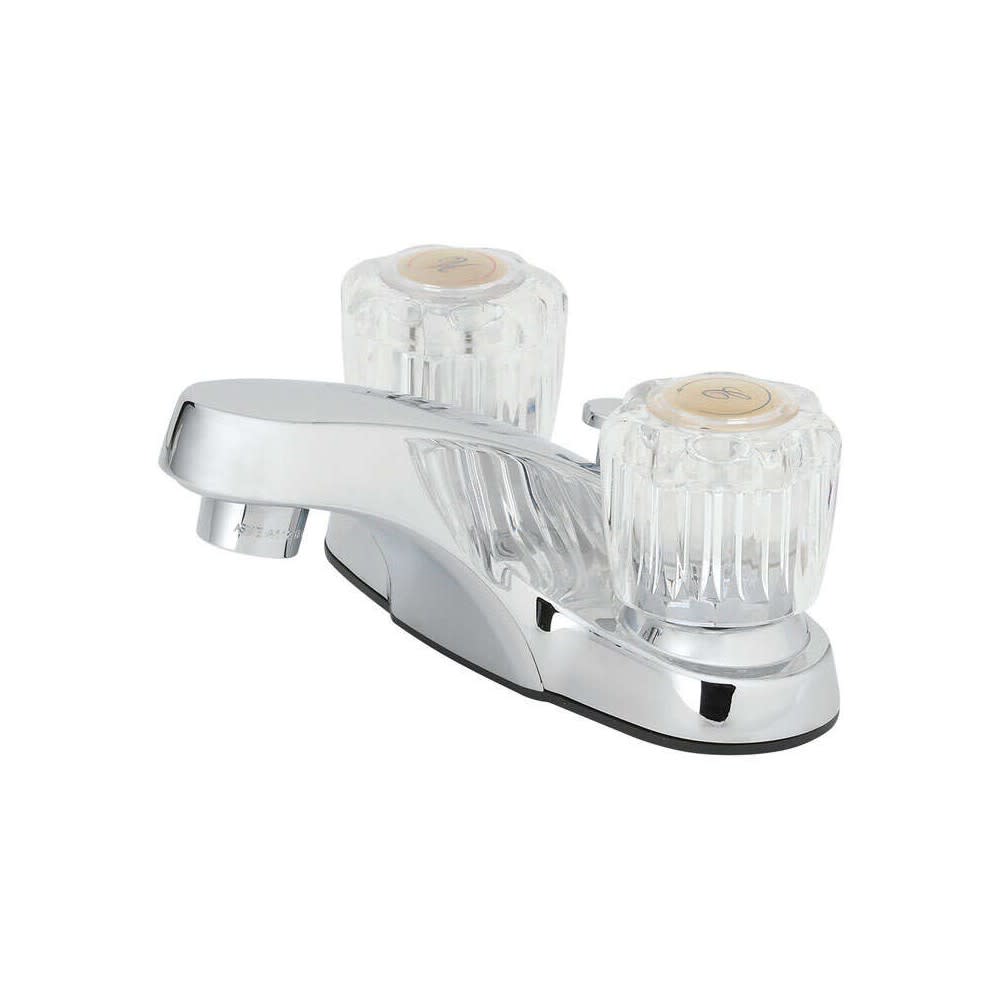 Oakbrook Lavatory Pop Up Faucet Two Handle Chrome - Ascmtools