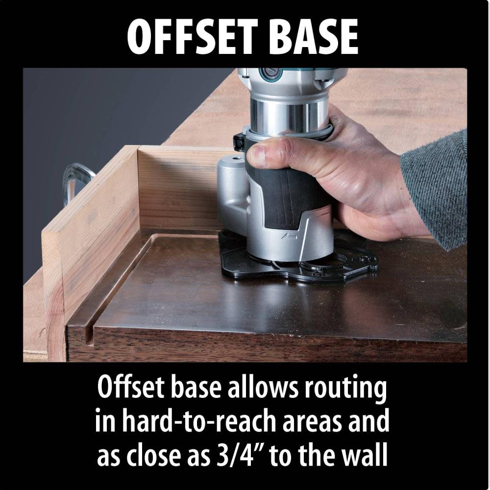 Makita 1-1/4 HP Compact Router Kit - Ascmtools