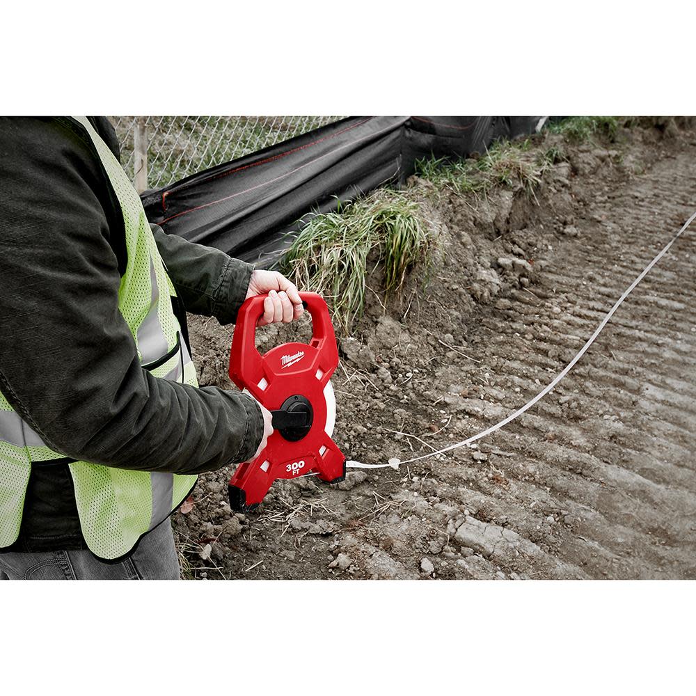 Milwaukee 300′ Fiberglass Open Reel Long Tape - Ascmtools