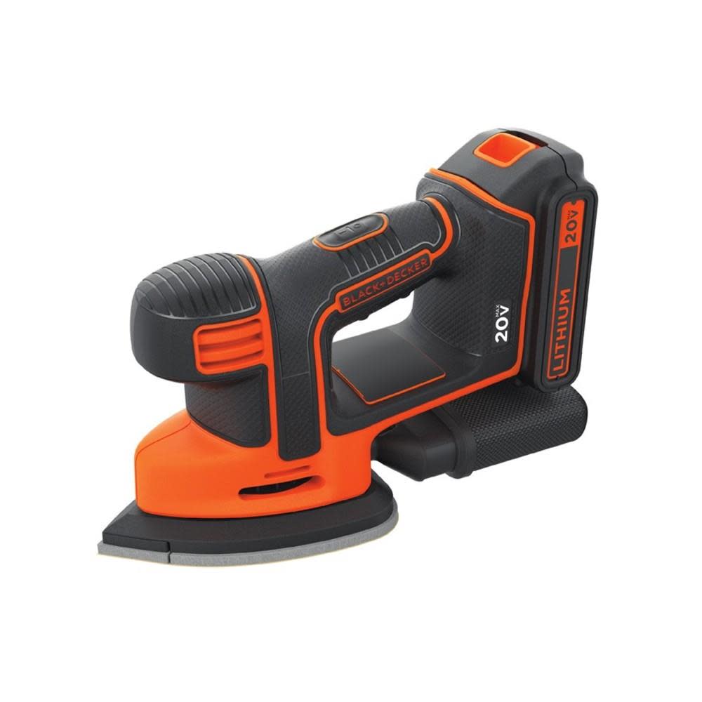 Black and Decker 20V MAX MOUSE Cordless Sander Kit - Ascmtools