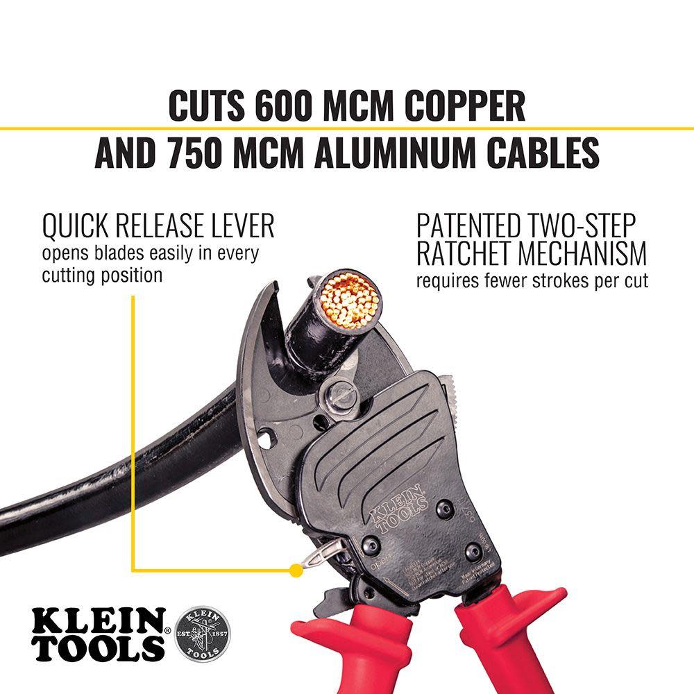 Klein Tools Open Jaw Cable Cutter - Ascmtools
