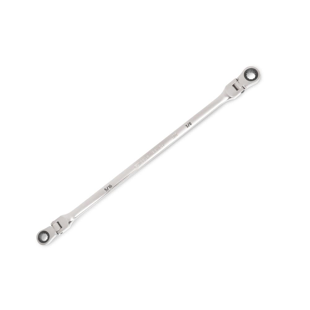 GEARWRENCH 90 Tooth 12 Point GearBox Double Flex Ratcheting Wrench 5/16×3/8 - Ascmtools
