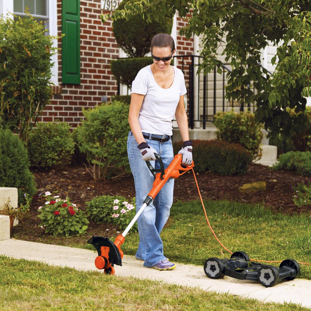 Black and Decker 6.5 Amp 12 in. Electric 3-in-1 Compact Mower (MTE912) - Ascmtools