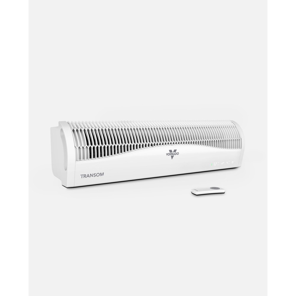 Vornado Transom Window Air Circulator with Remote 120V 185 CFM White - Ascmtools