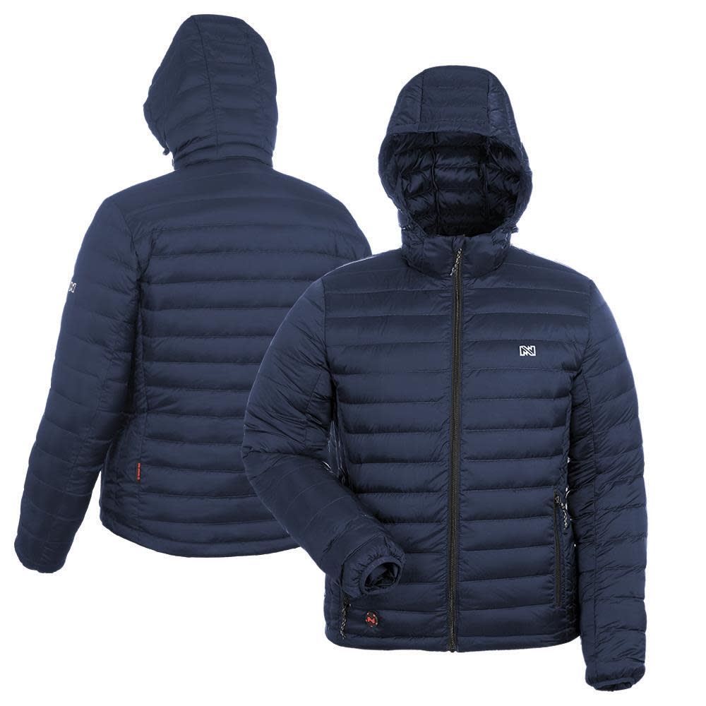 Mobile Warming Summit Heated Jacket 12 Volt Mens Navy Small - Ascmtools