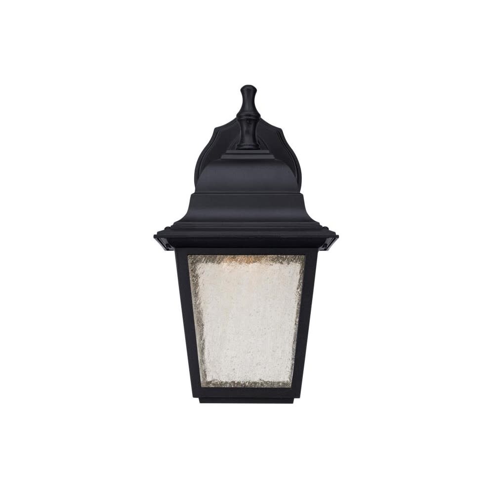 Westinghouse One-Light Lantern Integrated LED Outdoor Wall Black - Ascmtools