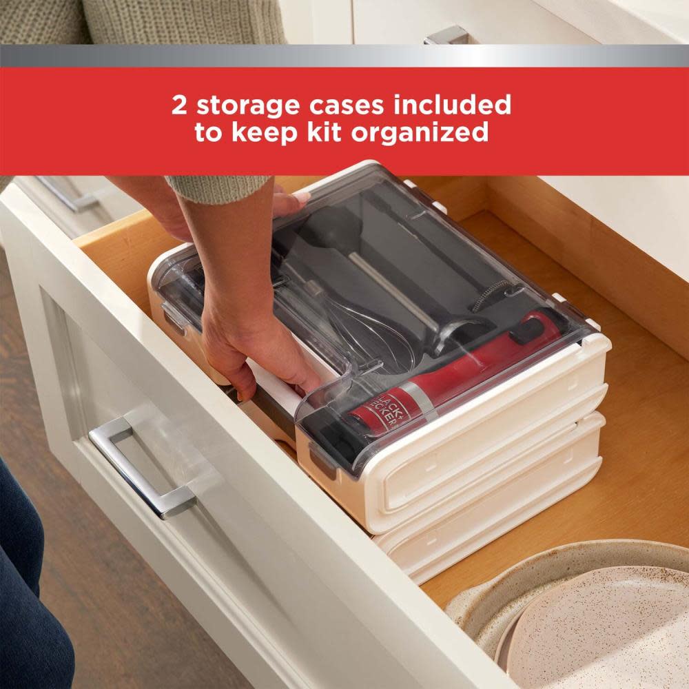 Black and Decker kitchen wand Cordless 6 in 1 Kitchen Multi Tool Red - Ascmtools