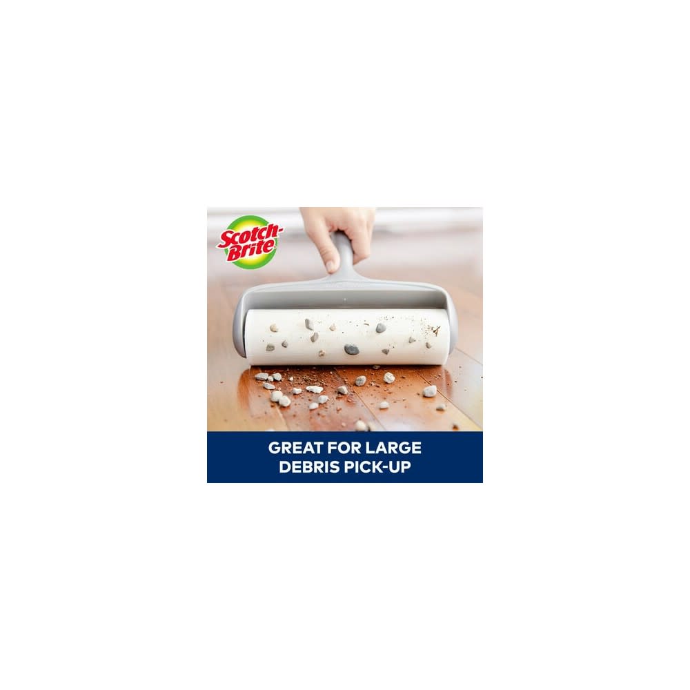 3M Scotch Brite 8″ 50% Stickier Large Surface Lint Roller - Ascmtools