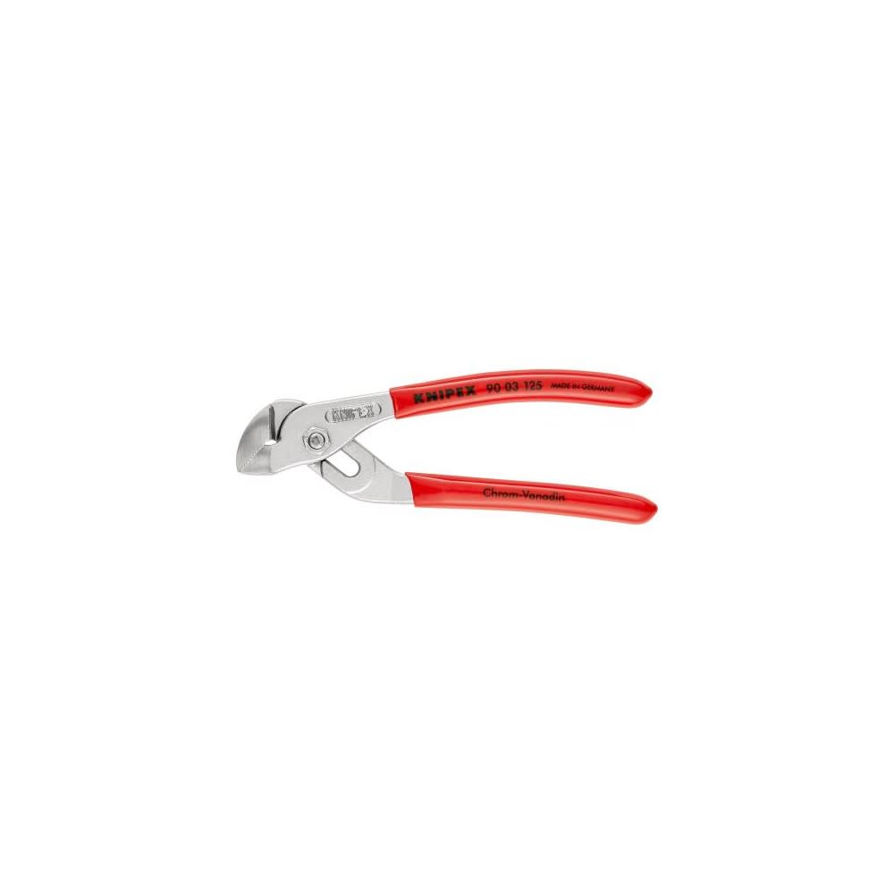 Knipex Chrome Plated Water Pump Pliers with Groove Joint 125mm - Ascmtools