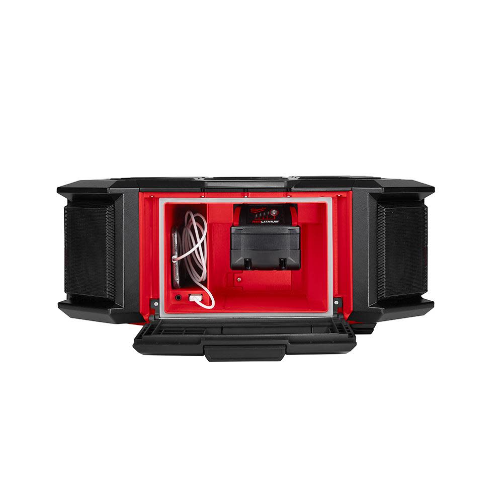 Milwaukee M18 PACKOUT Radio + Charger & 16Qt PACKOUT Cooler Bundle - Ascmtools