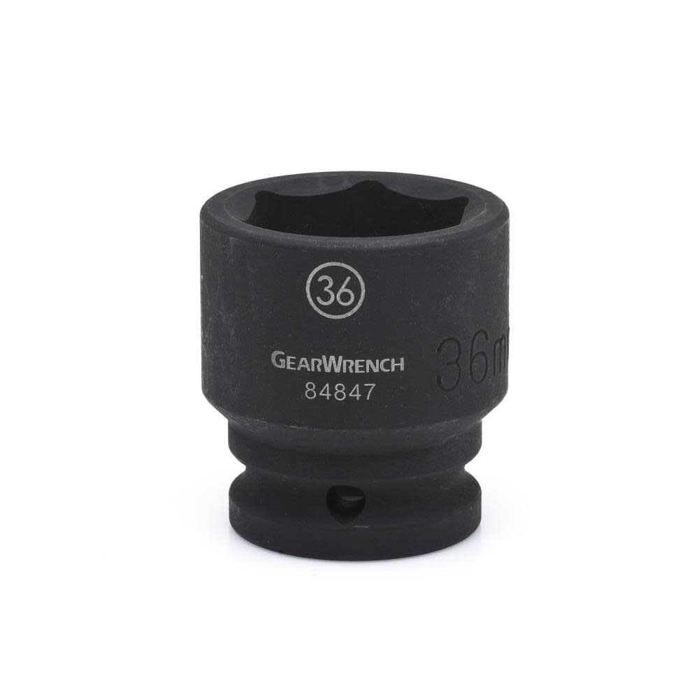 GEARWRENCH Impact Socket 3/4 In. Drive 6 Point Standard 36mm - Ascmtools