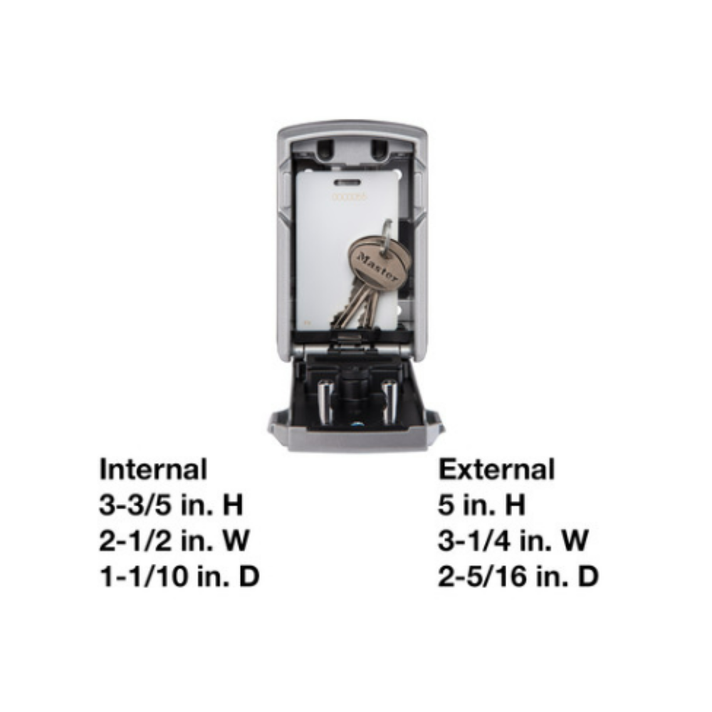 Master Lock Wall Mount Bluetooth Lock Box - Ascmtools