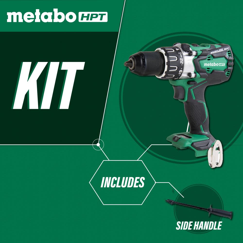 Metabo HPT 18V Hammer Drill Bare Tool - Ascmtools