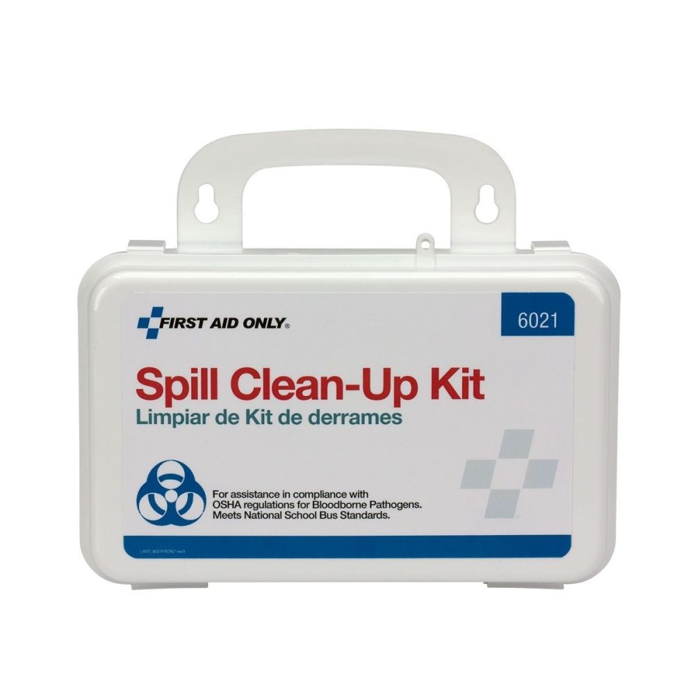 First Aid Only BBP Spill Clean Up Kit 20pc Plastic Case - Ascmtools