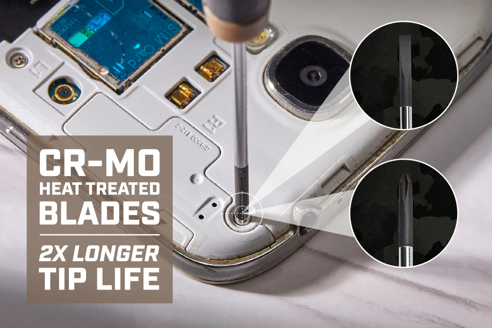 Spec Ops Precision Screwdriver Set with Case 6pc - Ascmtools