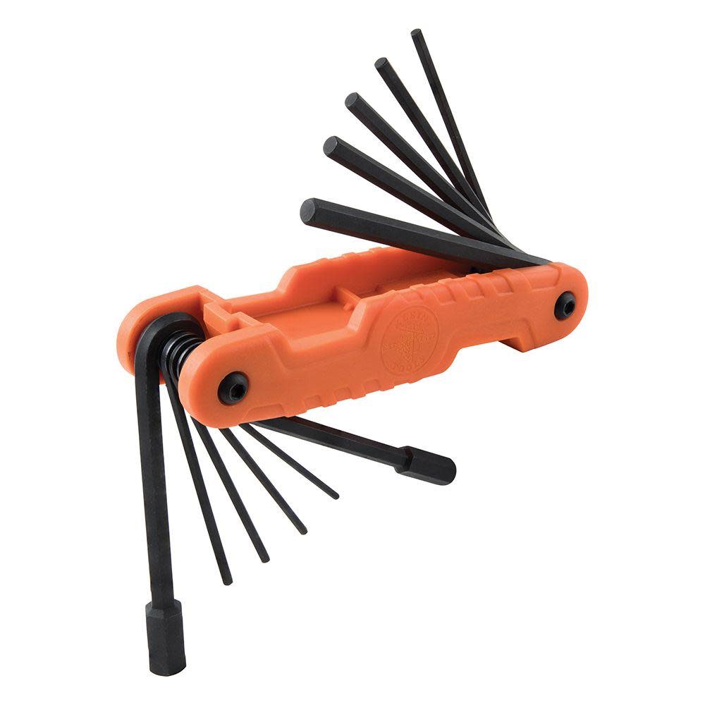 Klein Tools Pro Folding Hex Key Set - Ascmtools