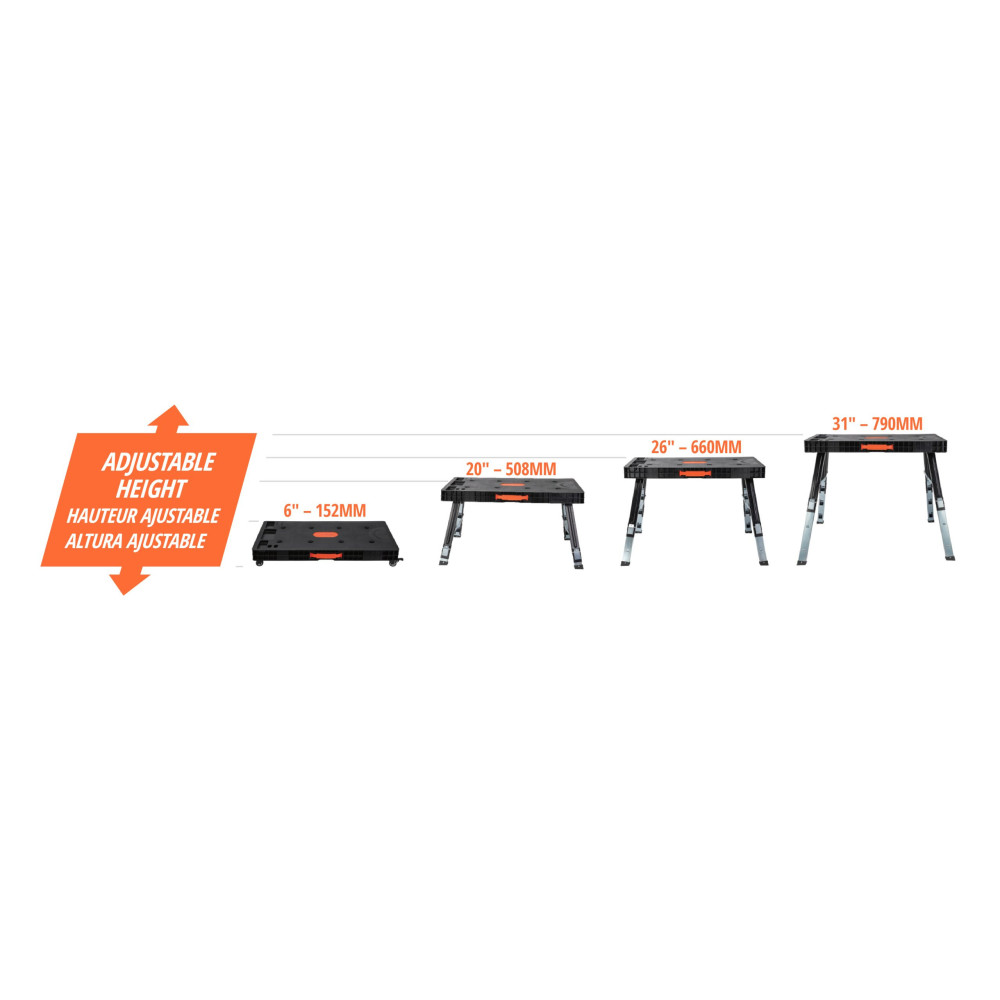 Disston OmniTable Plus Work Table Portable - Ascmtools