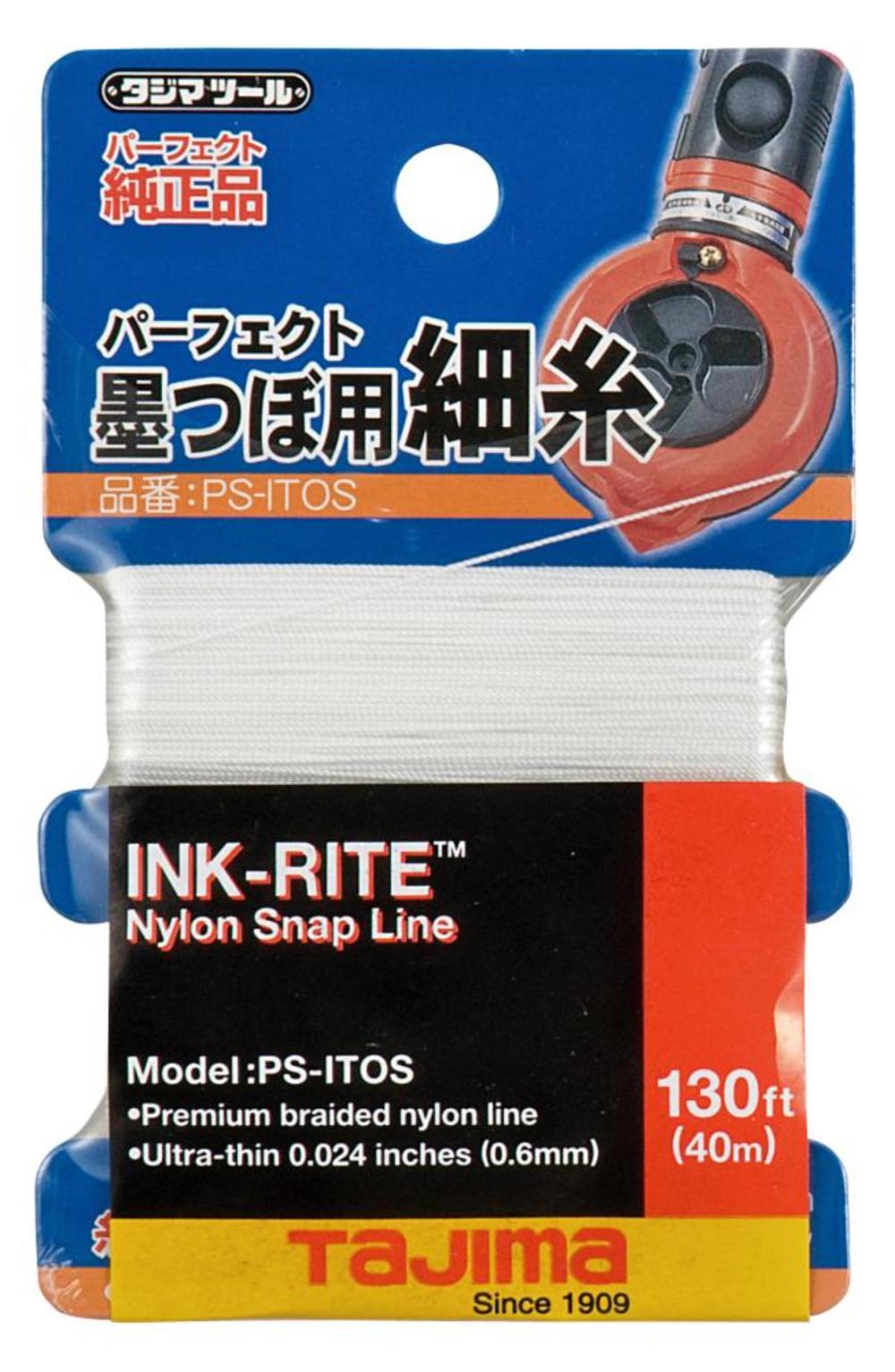 Tajima INK-RITE Premium Grade Nylon Replacement Line 0.6 mm Thick by 130 Ft. - Ascmtools