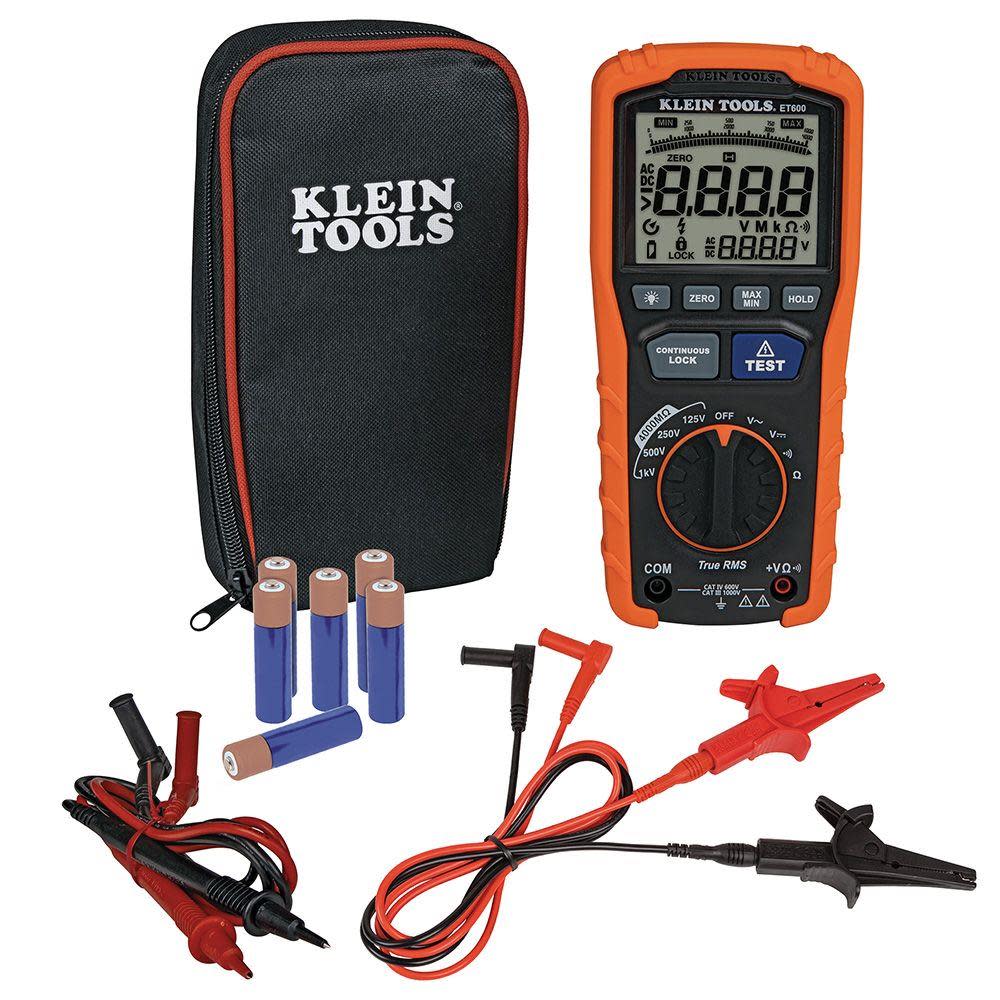 Klein Tools Insulation Resistance Tester - Ascmtools