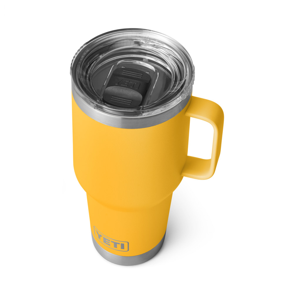 Yeti Rambler 30oz Travel Mug with Stronghold Lid Alpine Yellow - Ascmtools