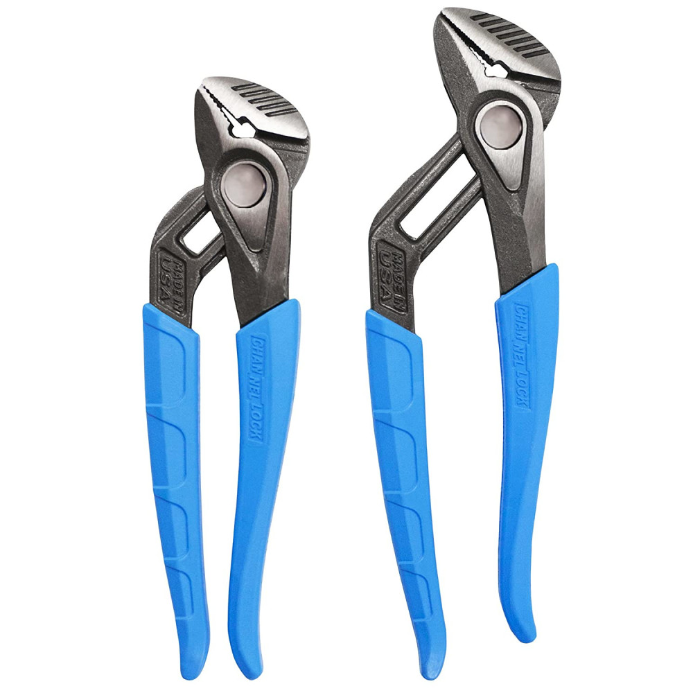 Channellock SpeedGrip Tongue & Groove Pliers Set 2pc - Ascmtools
