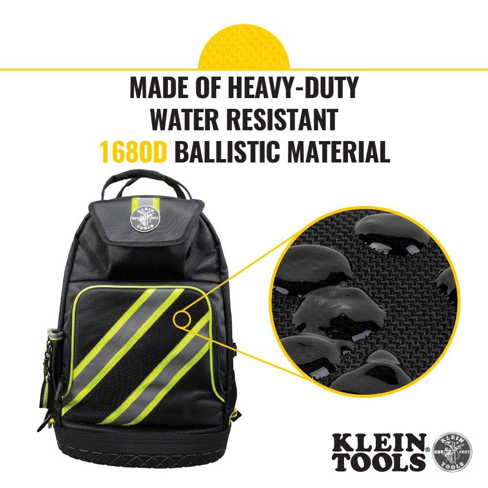 Klein Tools Tradesman Pro High Visibility Backpack - Ascmtools