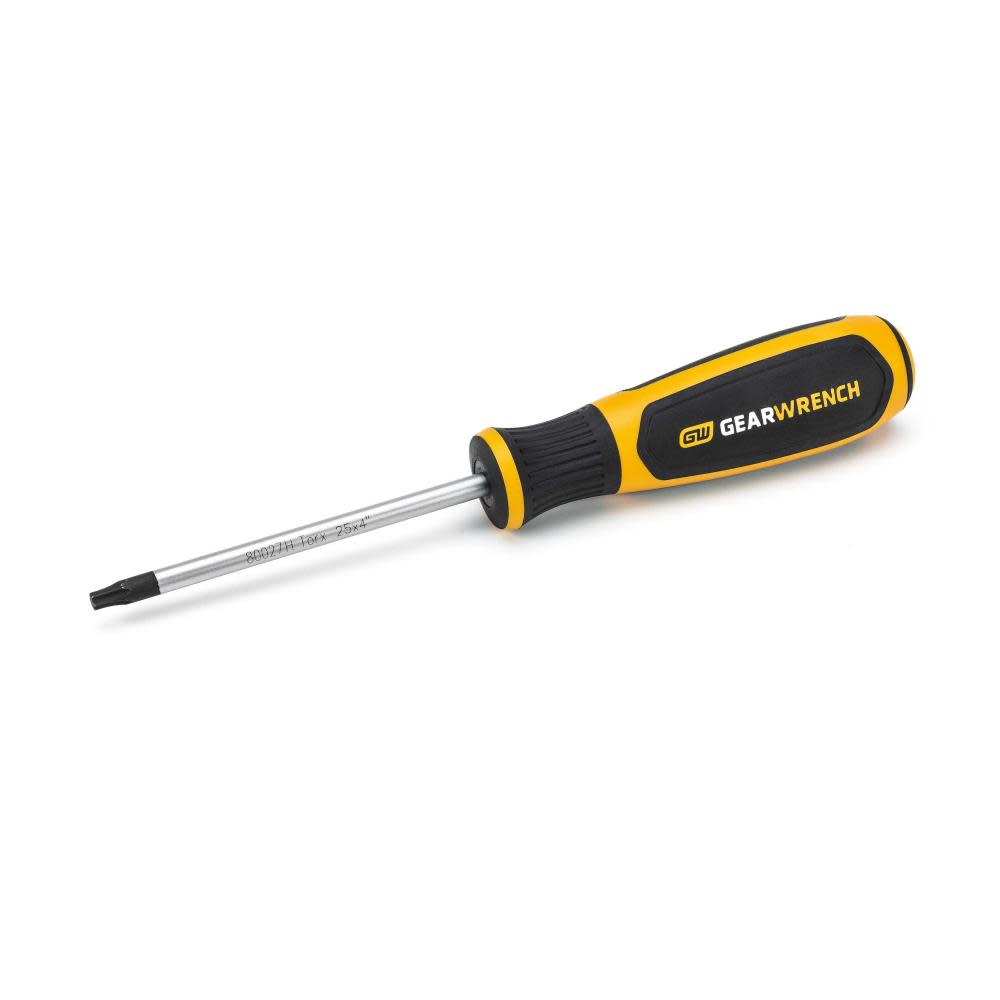 GEARWRENCH T25 x 4″ Torx Dual Material Screwdriver - Ascmtools