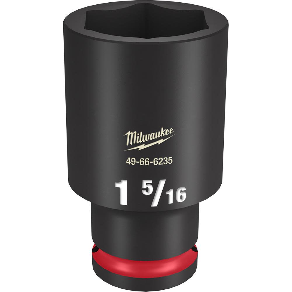 Milwaukee Impact Socket 1/2″ Drive 1 5/16″ Deep 6 Point - Ascmtools