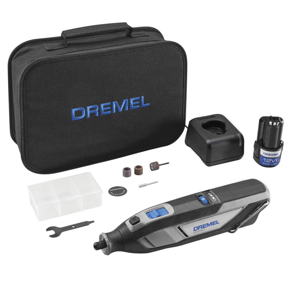 Dremel 12V Rotary Tool Cordless Kit - Ascmtools