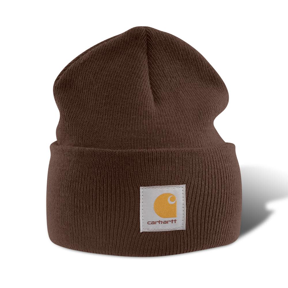 Carhartt Acrylic Watch Hat Dark Brown One Size Fits All - Ascmtools