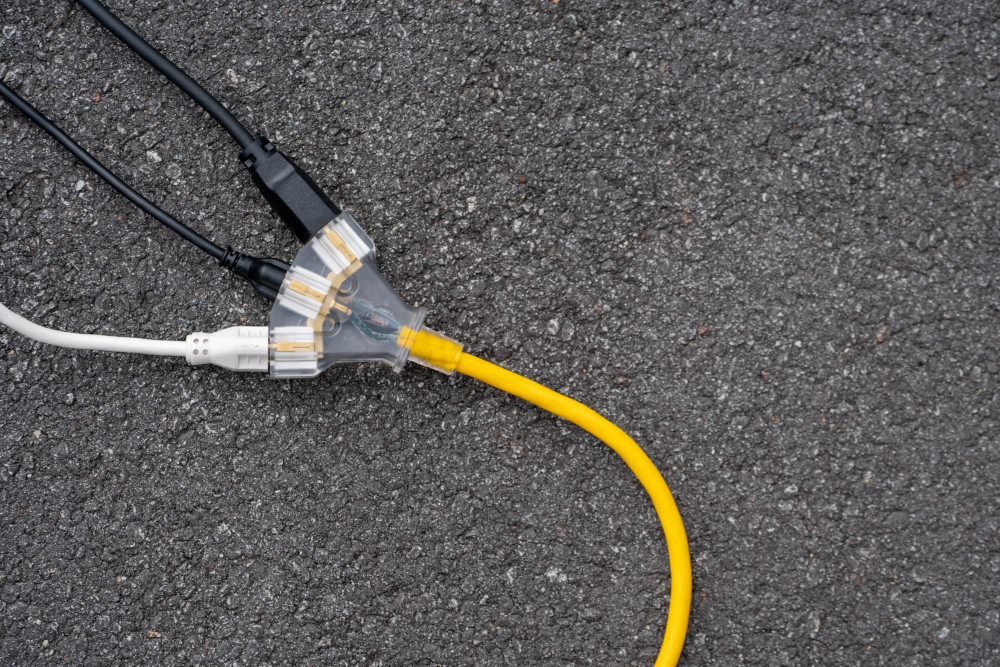 Southwire 3 Outlet Extension Cord Lighted End 12/3 SJTW 50′ - Ascmtools