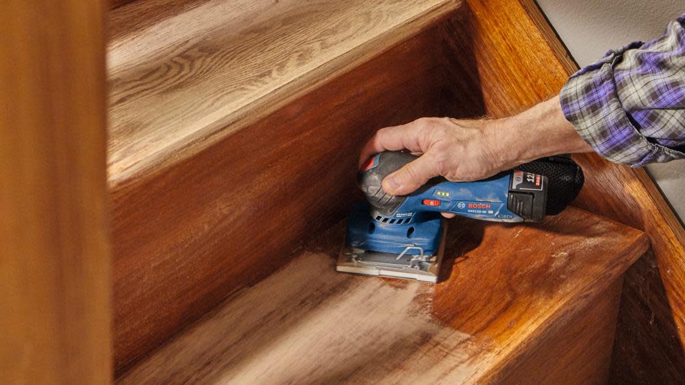 Bosch 12V 1/4 Sheet Orbital Finishing Sander Bare Tool - Ascmtools