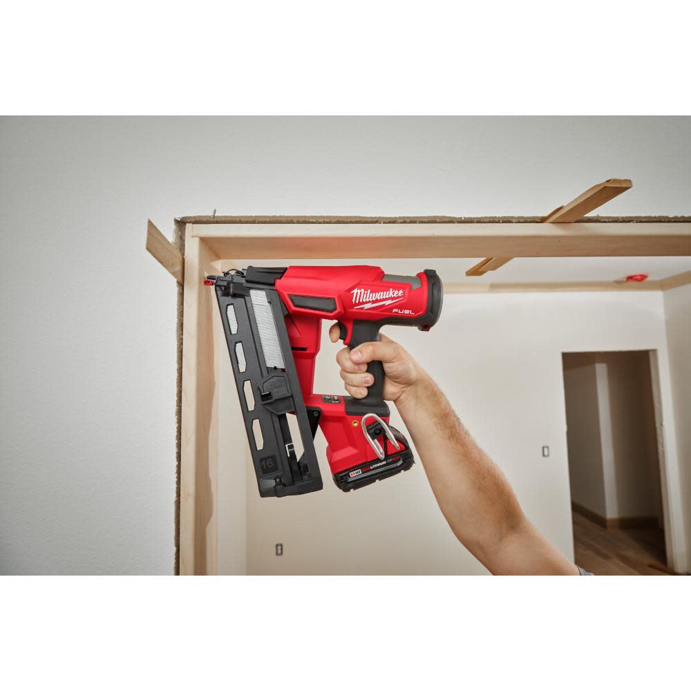 Milwaukee M18 FUEL Angled Finish Nailer 16 Gauge Reconditioned Bare Tool - Ascmtools