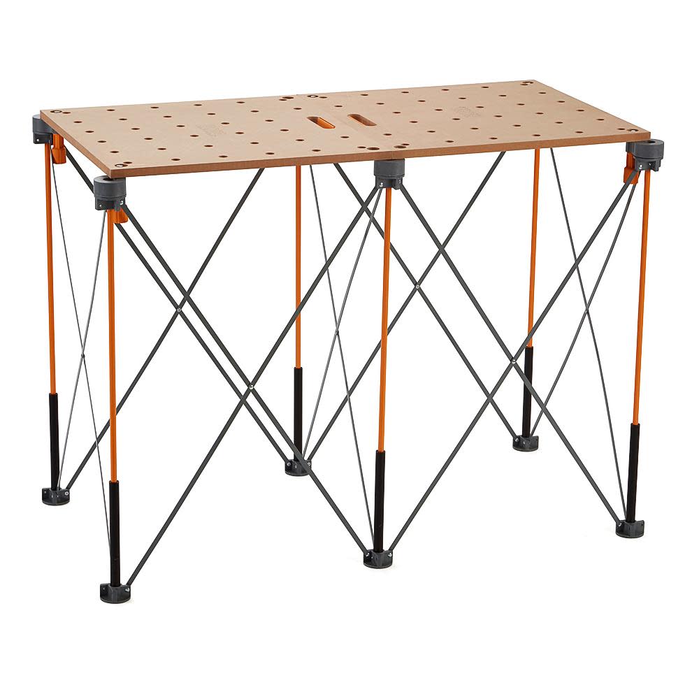 Bora Portamate Tall Centipede Workstand 2ft x 4ft x 36in Tall Unit 4 X-Cups 2 Quick Clamps with Bag - Ascmtools