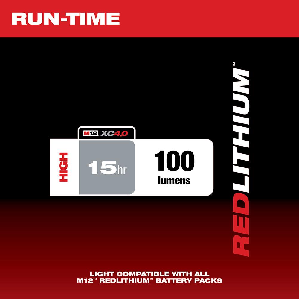 Milwaukee M12 Cordless LED Work Light - Ascmtools