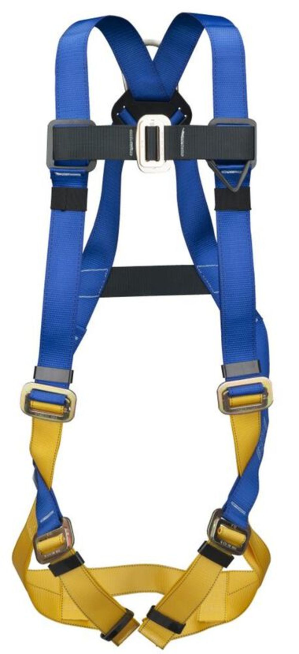 Werner Werner BaseWear Standard Harness with Attached 6′ DeCoil Lanyard Pass Through Legs Universal - Ascmtools