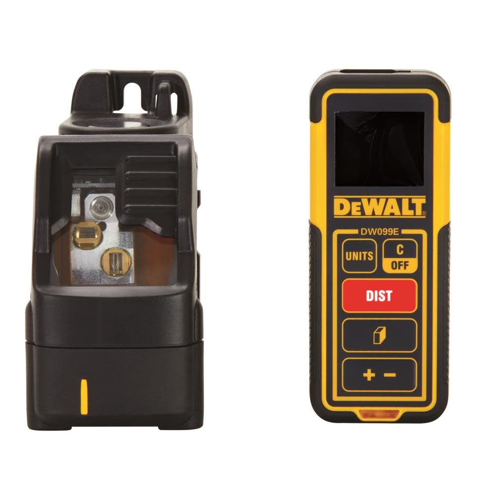 DEWALT Green Line Laser Level & 100 ft. Laser Distance Measurer - Ascmtools