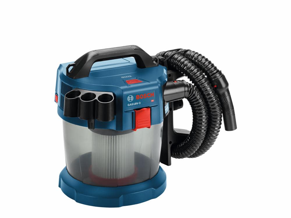 Bosch 18 V 2.6-Gallon Wet/Dry Vacuum Cleaner with HEPA Filter (Bare Tool) - Ascmtools