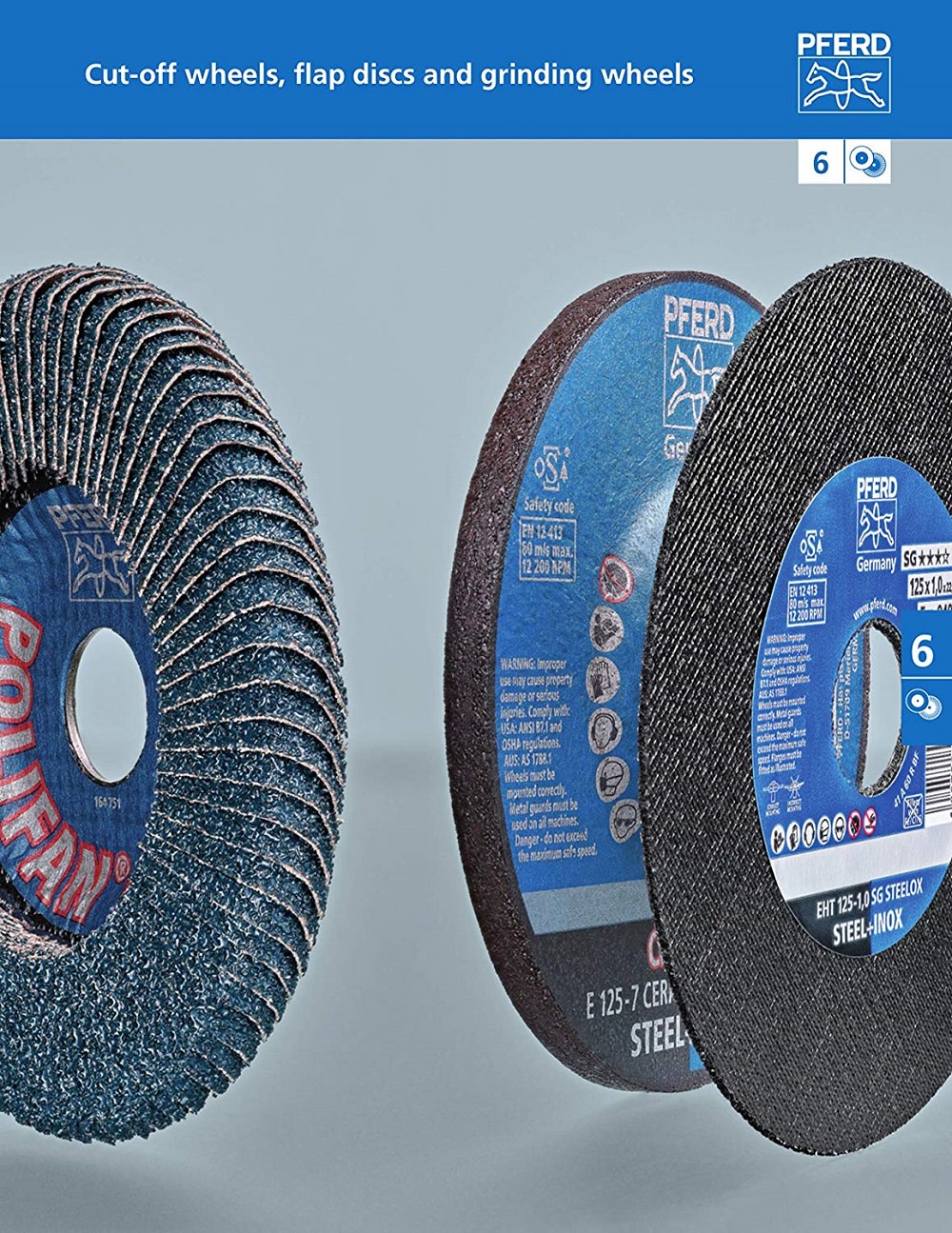 Pferd Polifan SGP Curve Cut-Off Wheel - Ascmtools