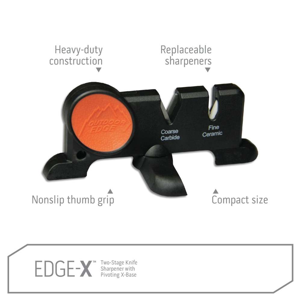 Outdoor Edge Sharpener Black Edge X 2 Step - Ascmtools