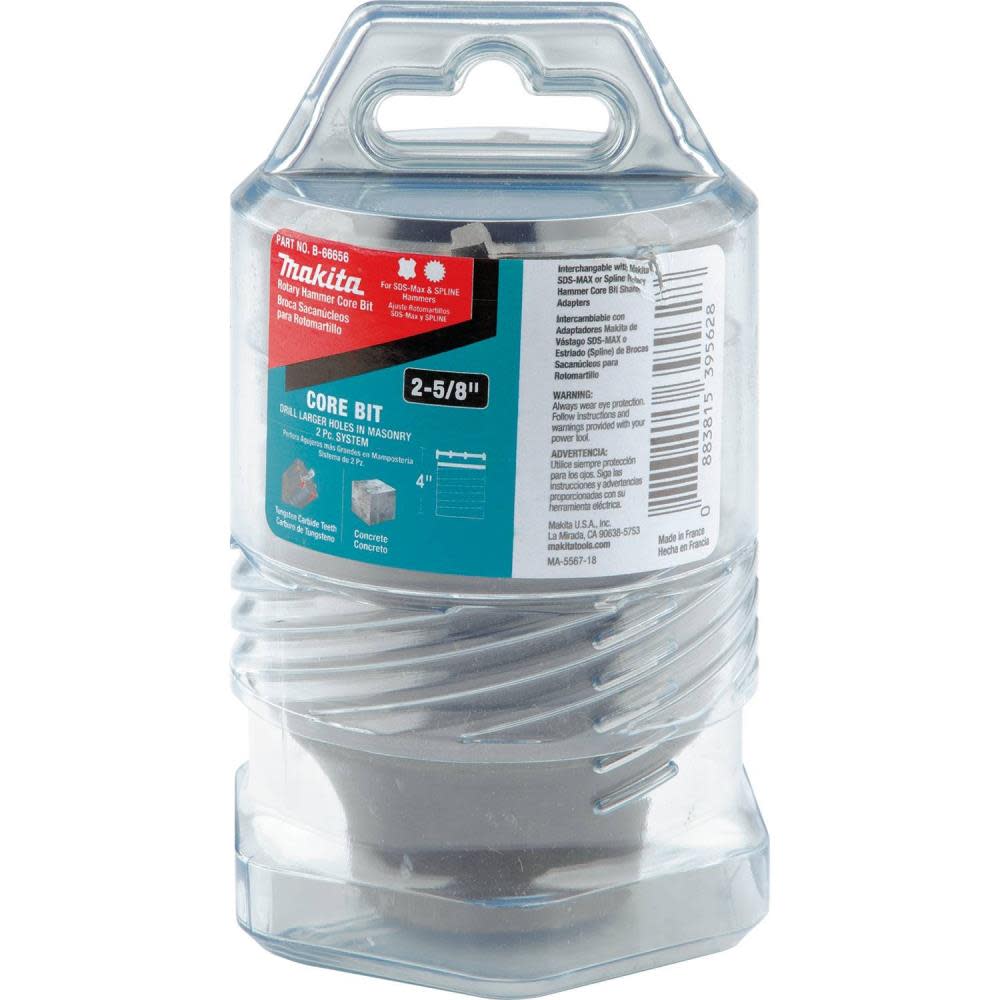 Makita 2-5/8″ Rotary Hammer Core Bit - Ascmtools