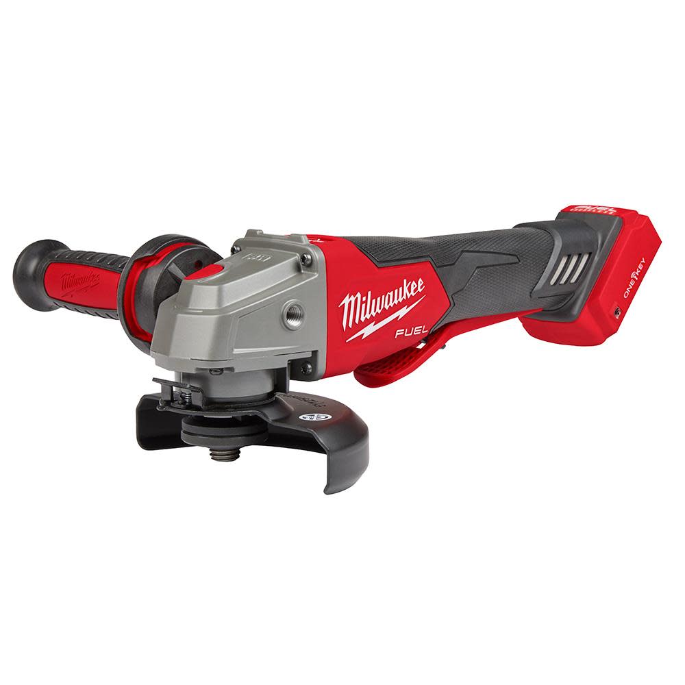 Milwaukee M18 FUEL 4 1/2″ / 5″ Braking Grinder Paddle Switch No Lock Bare Tool - Ascmtools